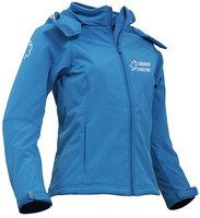 softshell ambulancière bleu royal